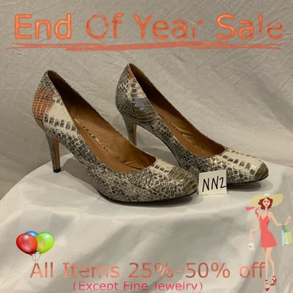 Lightly worn Corso Como leather pumps - Picture 1 of 7